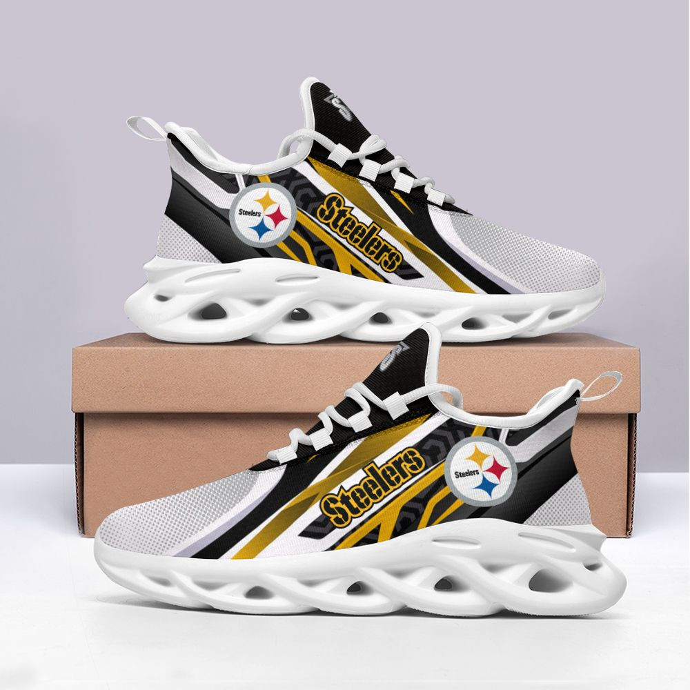Pittsburgh Steelers NFL Max Soul Shoes Sneakers For Men And Women Calebmatthewhans