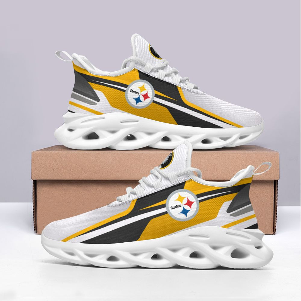 Pittsburgh Steelers NFL Max Soul Shoes Sneakers For Men And Women Calebmatthewhans