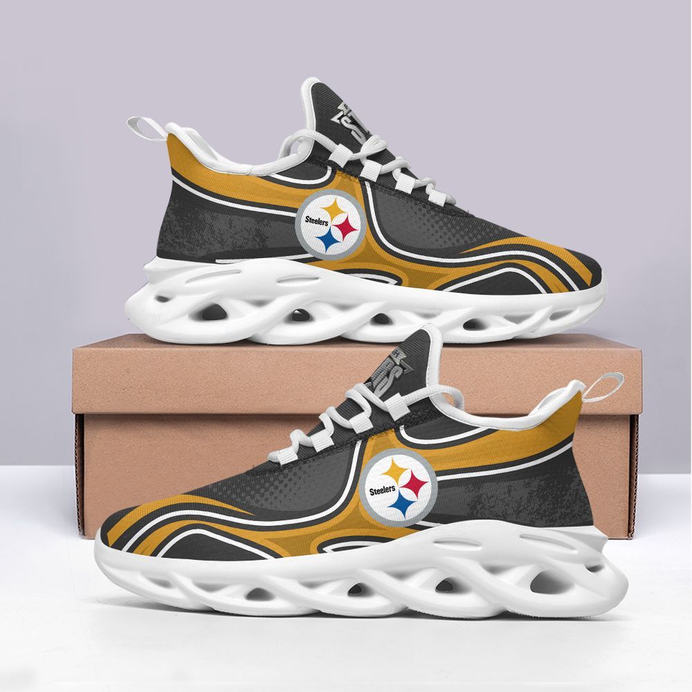 Pittsburgh Steelers NFL Max Soul Shoes Sneakers For Men And Women Calebmatthewhans