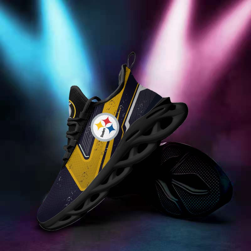 Pittsburgh Steelers NFL Max Soul Shoes Sneakers For Men And Women Calebmatthewhans