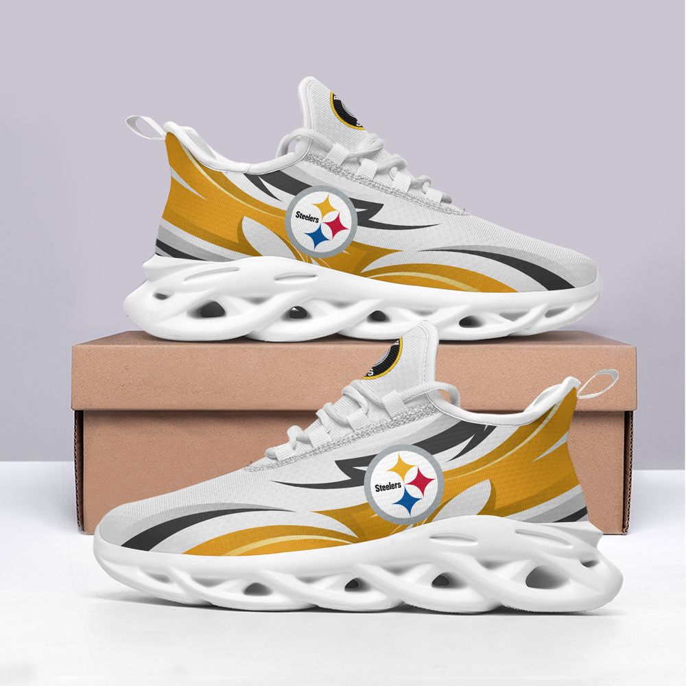 Pittsburgh Steelers NFL Max Soul Shoes Sneakers For Men And Women Calebmatthewhans