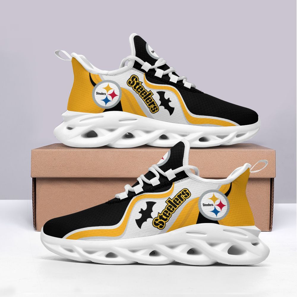 Pittsburgh Steelers NFL Max Soul Shoes Sneakers For Men And Women Calebmatthewhans