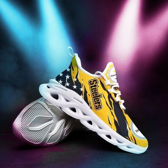 Pittsburgh Steelers NFL Max Soul Shoes Sneakers For Men And Women Calebmatthewhans