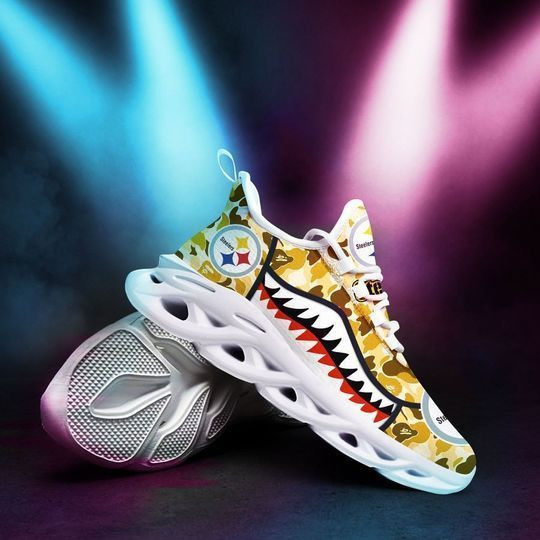 Pittsburgh Steelers NFL Max Soul Shoes Sneakers For Men And Women Calebmatthewhans