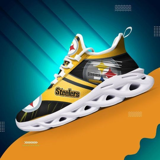 Pittsburgh Steelers NFL Max Soul Shoes Sneakers For Men And Women Calebmatthewhans