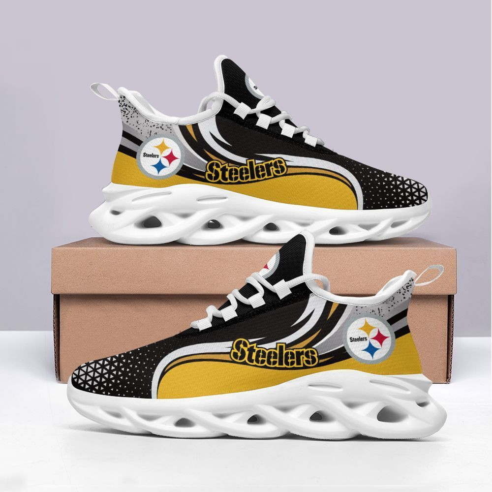Pittsburgh Steelers NFL Max Soul Shoes Sneakers For Men And Women Calebmatthewhans