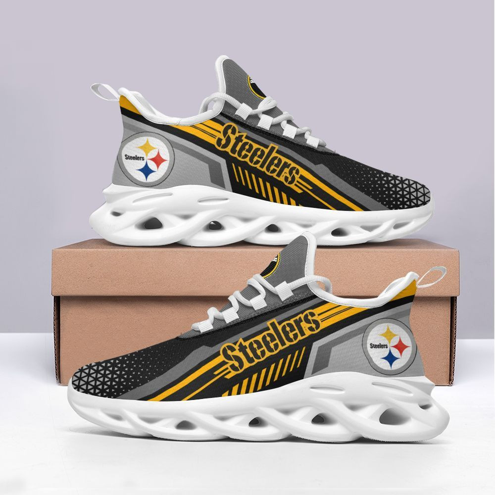 Pittsburgh Steelers NFL Max Soul Shoes Sneakers For Men And Women Calebmatthewhans