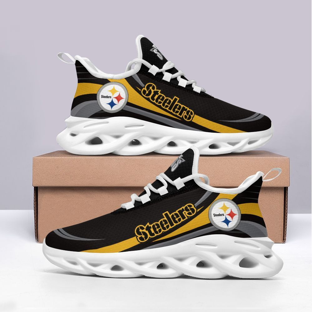 Pittsburgh Steelers NFL Max Soul Shoes Sneakers For Men And Women Calebmatthewhans