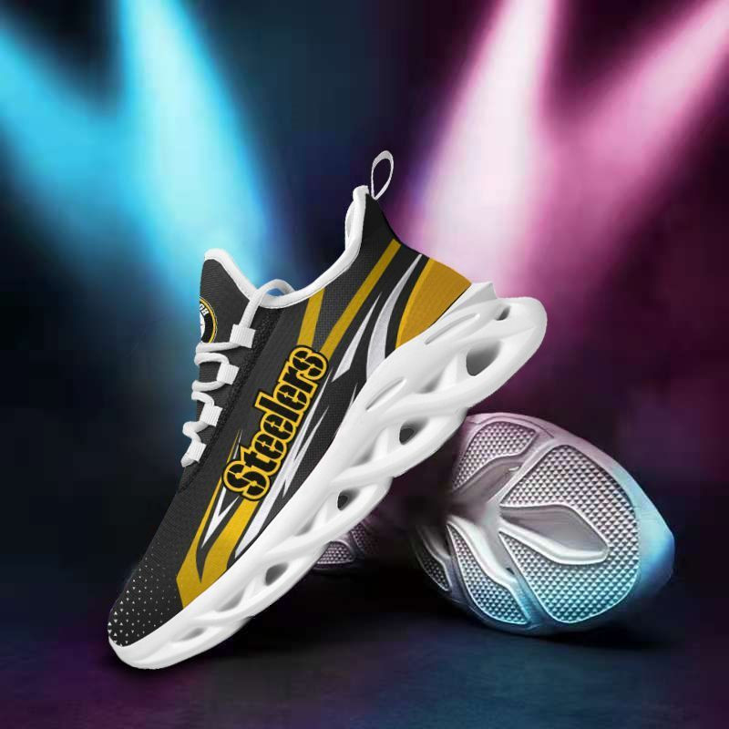 Pittsburgh Steelers NFL Max Soul Shoes Sneakers For Men And Women Calebmatthewhans