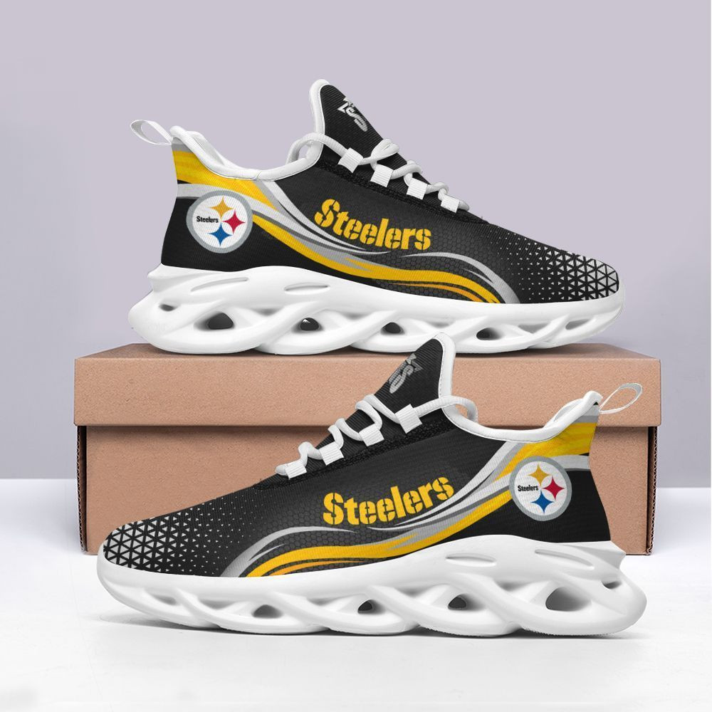 Pittsburgh Steelers NFL Max Soul Shoes Sneakers For Men And Women Calebmatthewhans