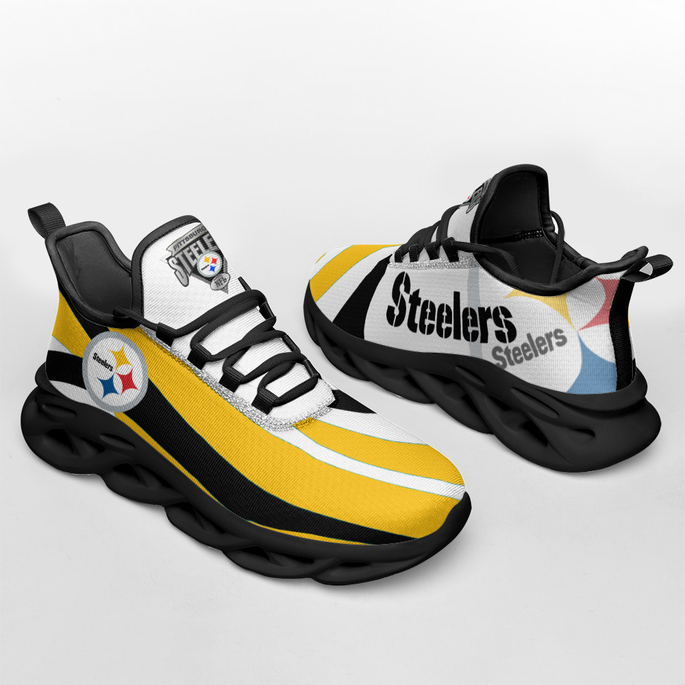 Pittsburgh Steelers NFL Max Soul Shoes Sneakers For Men And Women Calebmatthewhans