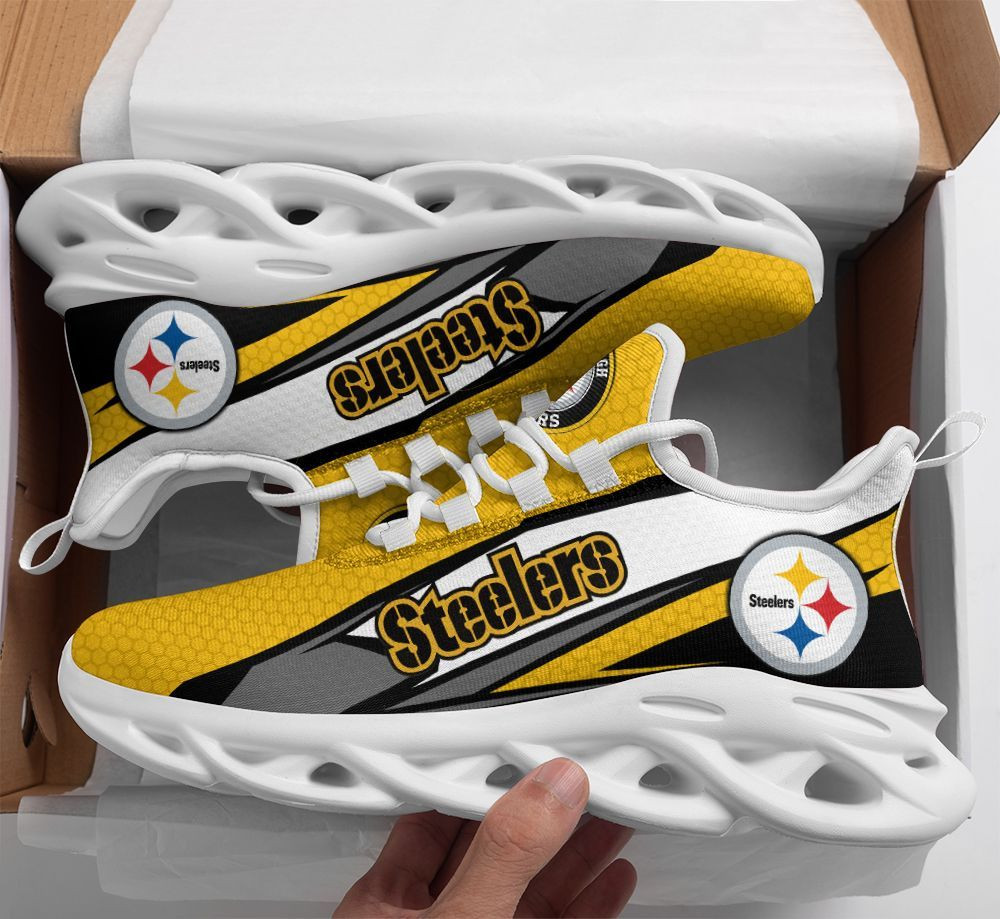Pittsburgh Steelers NFL Max Soul Shoes Sneakers For Men And Women Calebmatthewhans