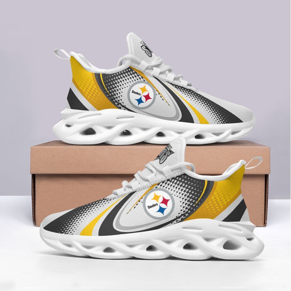 Pittsburgh Steelers NFL Max Soul Shoes Sneakers For Men And Women Calebmatthewhans