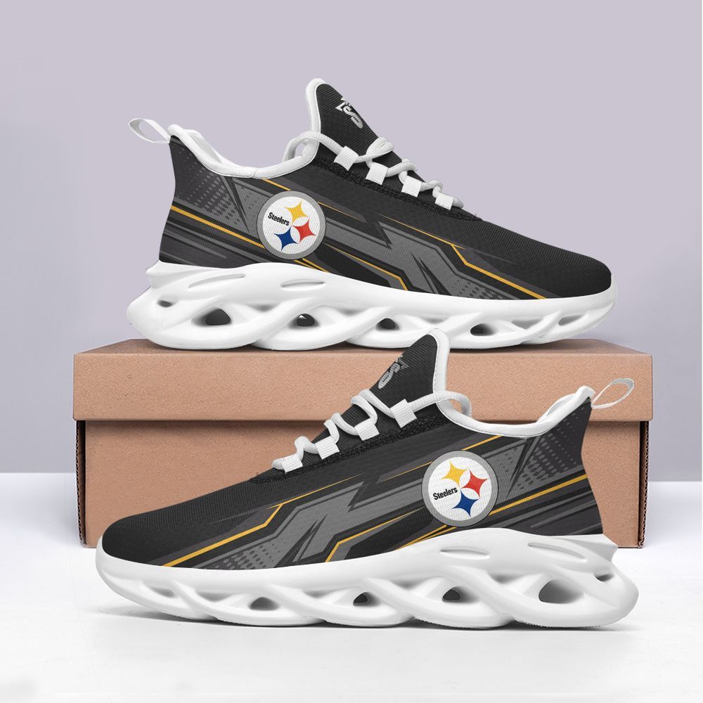 Pittsburgh Steelers NFL Max Soul Shoes Sneakers For Men And Women Calebmatthewhans
