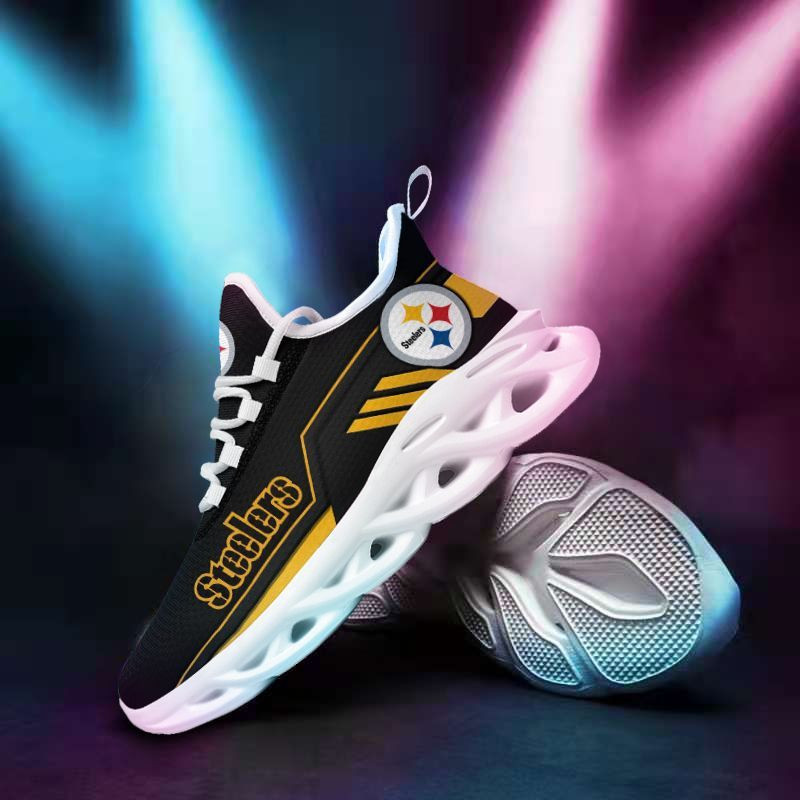 Pittsburgh Steelers NFL Max Soul Shoes Sneakers For Men And Women Calebmatthewhans