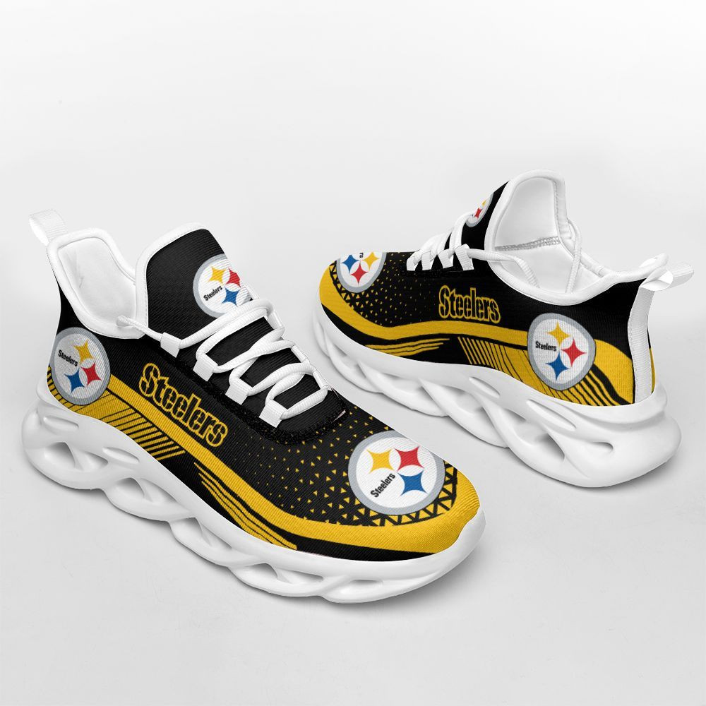 Pittsburgh Steelers NFL Max Soul Shoes Sneakers For Men And Women Calebmatthewhans