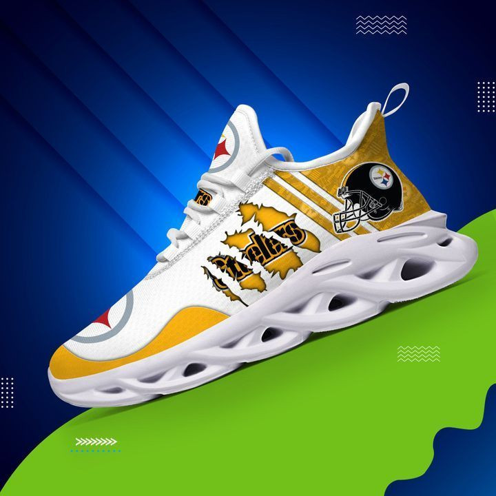 Pittsburgh Steelers NFL Max Soul Shoes Sneakers For Men And Women Calebmatthewhans