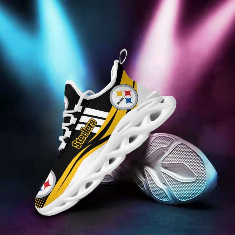Pittsburgh Steelers NFL Max Soul Shoes Sneakers For Men And Women Calebmatthewhans