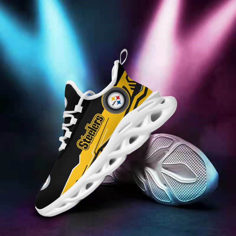 Pittsburgh Steelers NFL Max Soul Shoes Sneakers For Men And Women Calebmatthewhans
