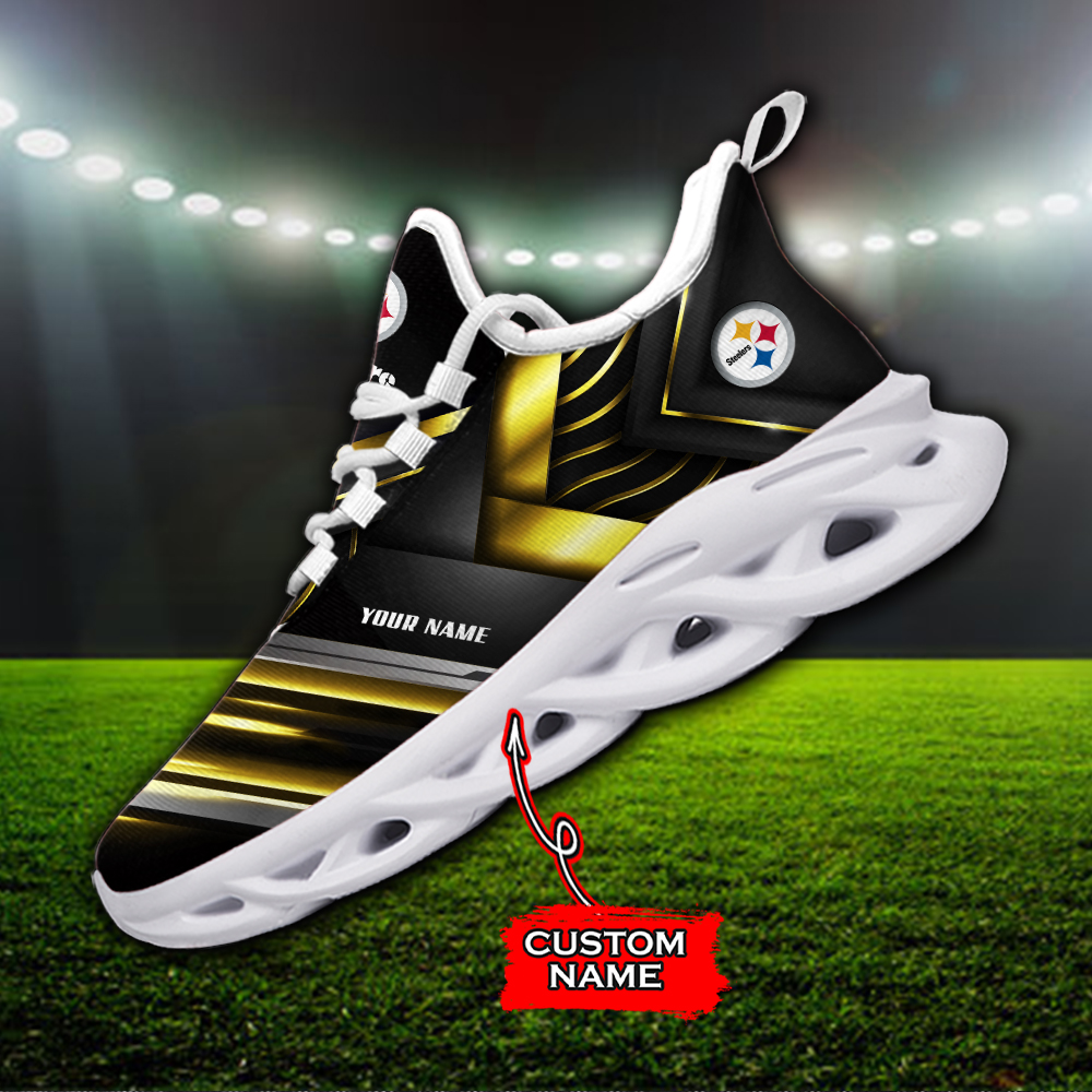 Pittsburgh Steelers NFL Max Soul Shoes Sneakers For Men And Women Calebmatthewhans