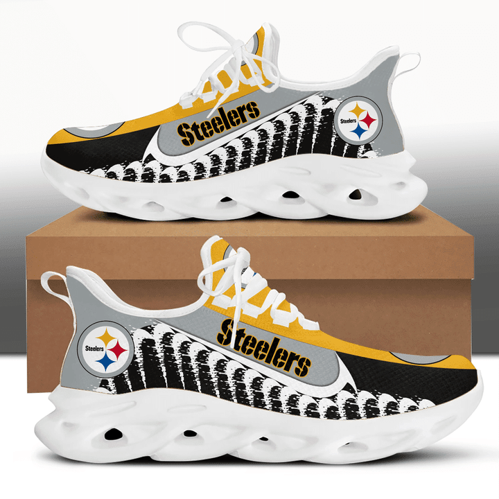 Pittsburgh Steelers NFL Max Soul Shoes Sneakers For Men And Women Calebmatthewhans
