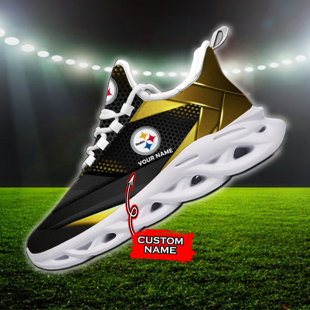 Pittsburgh Steelers NFL Max Soul Shoes Sneakers For Men And Women Calebmatthewhans