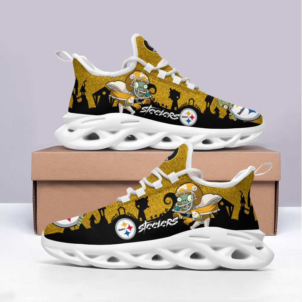 Pittsburgh Steelers NFL Max Soul Shoes Sneakers For Men And Women Calebmatthewhans