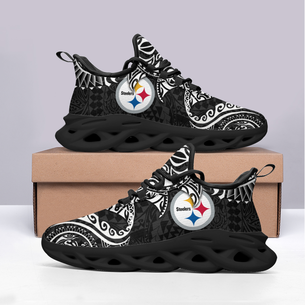 Pittsburgh Steelers NFL Max Soul Shoes Sneakers For Men And Women Calebmatthewhans