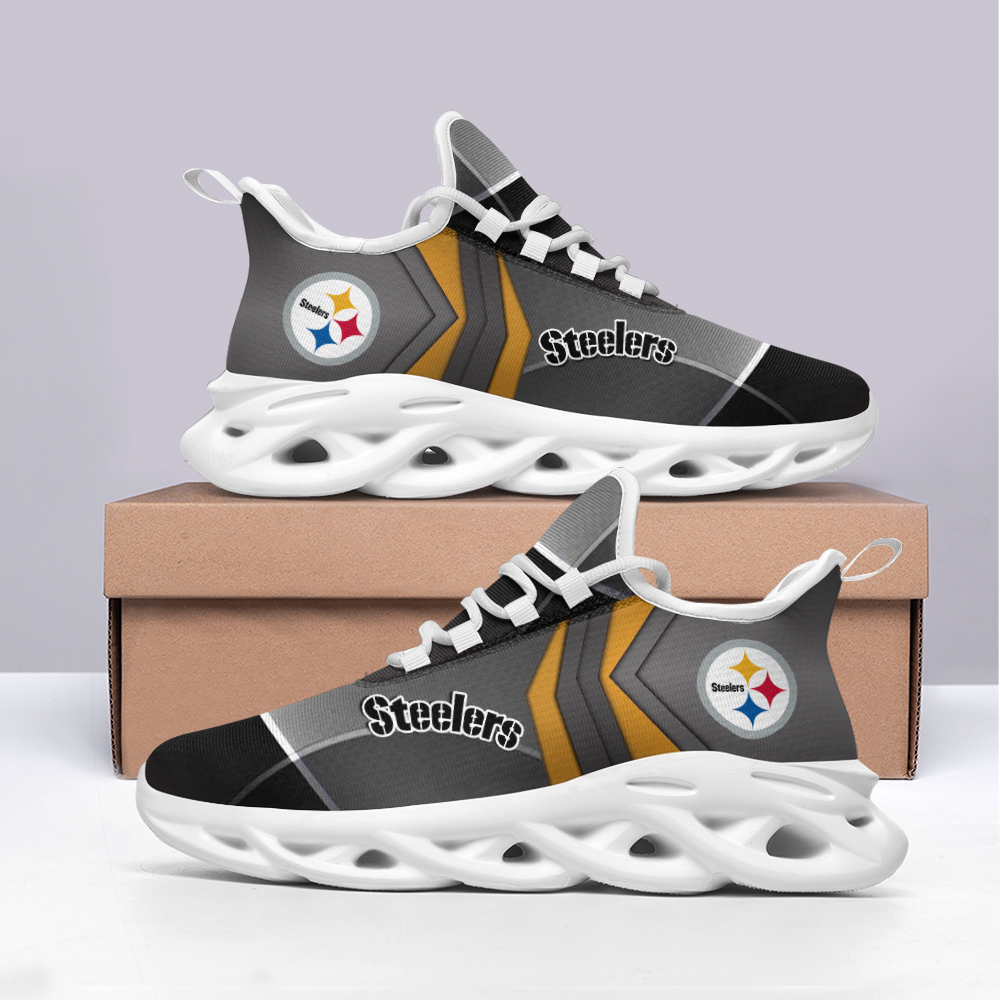Pittsburgh Steelers NFL Max Soul Shoes Sneakers For Men And Women Calebmatthewhans
