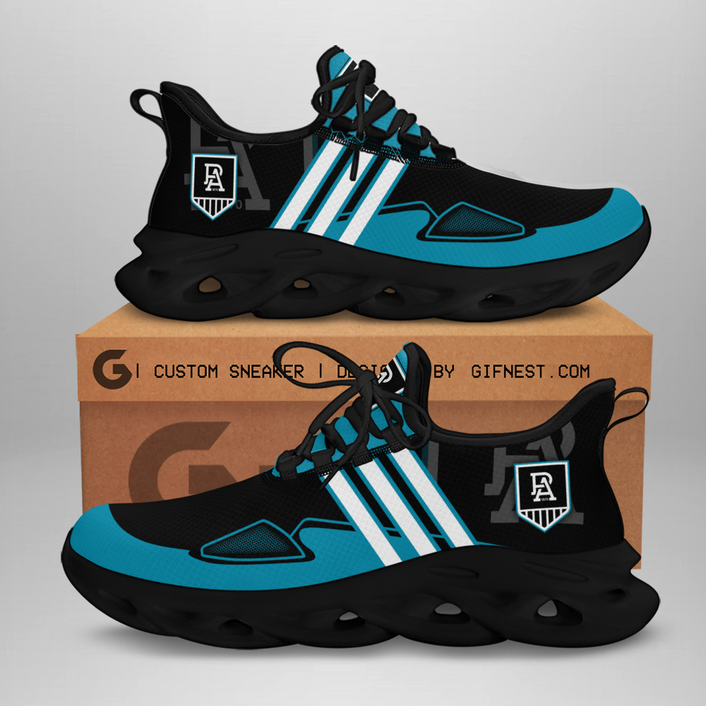 Port Adelaide Max Soul Shoes Sneakers For Men And Women Calebmatthewhans