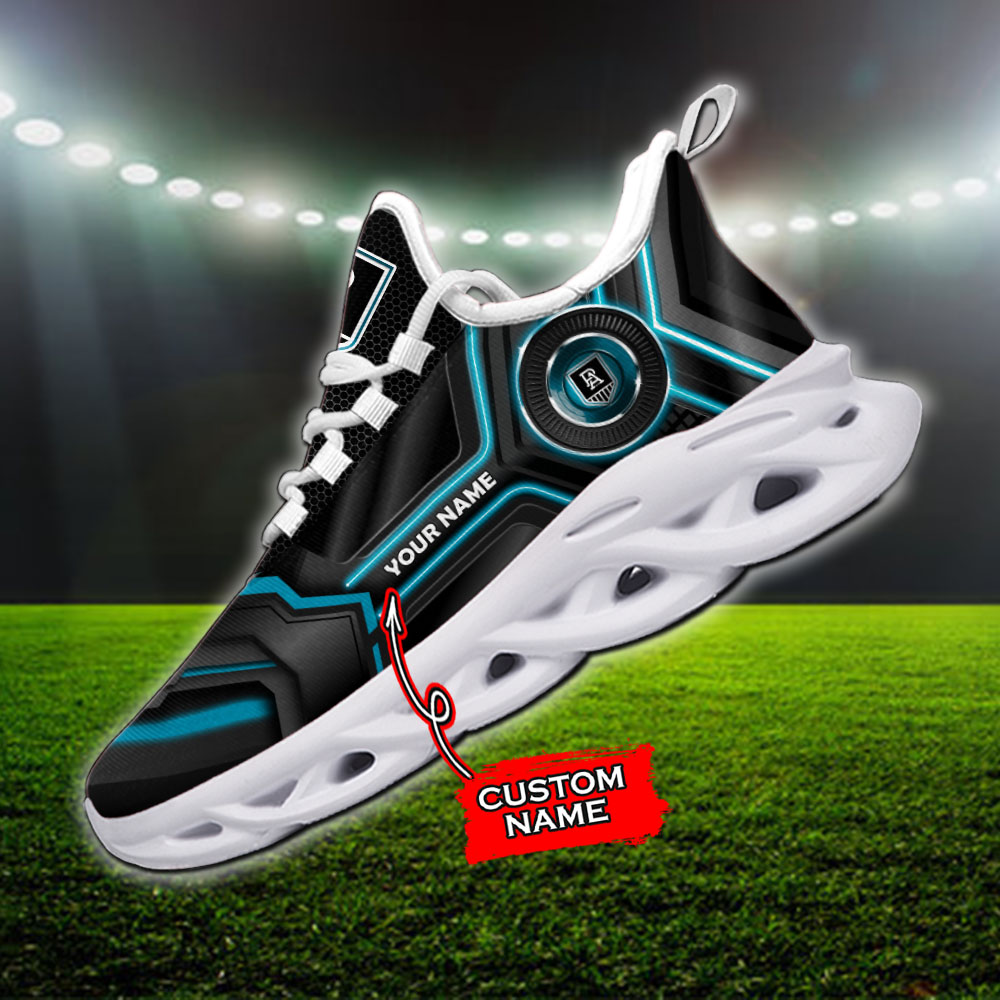 Port Adelaide Power AFL Max Soul Shoes Sneakers For Men And Women Calebmatthewhans