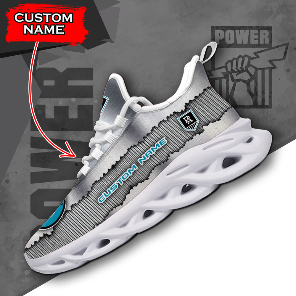Port Adelaide Power AFL Max Soul Shoes Sneakers For Men And Women Calebmatthewhans
