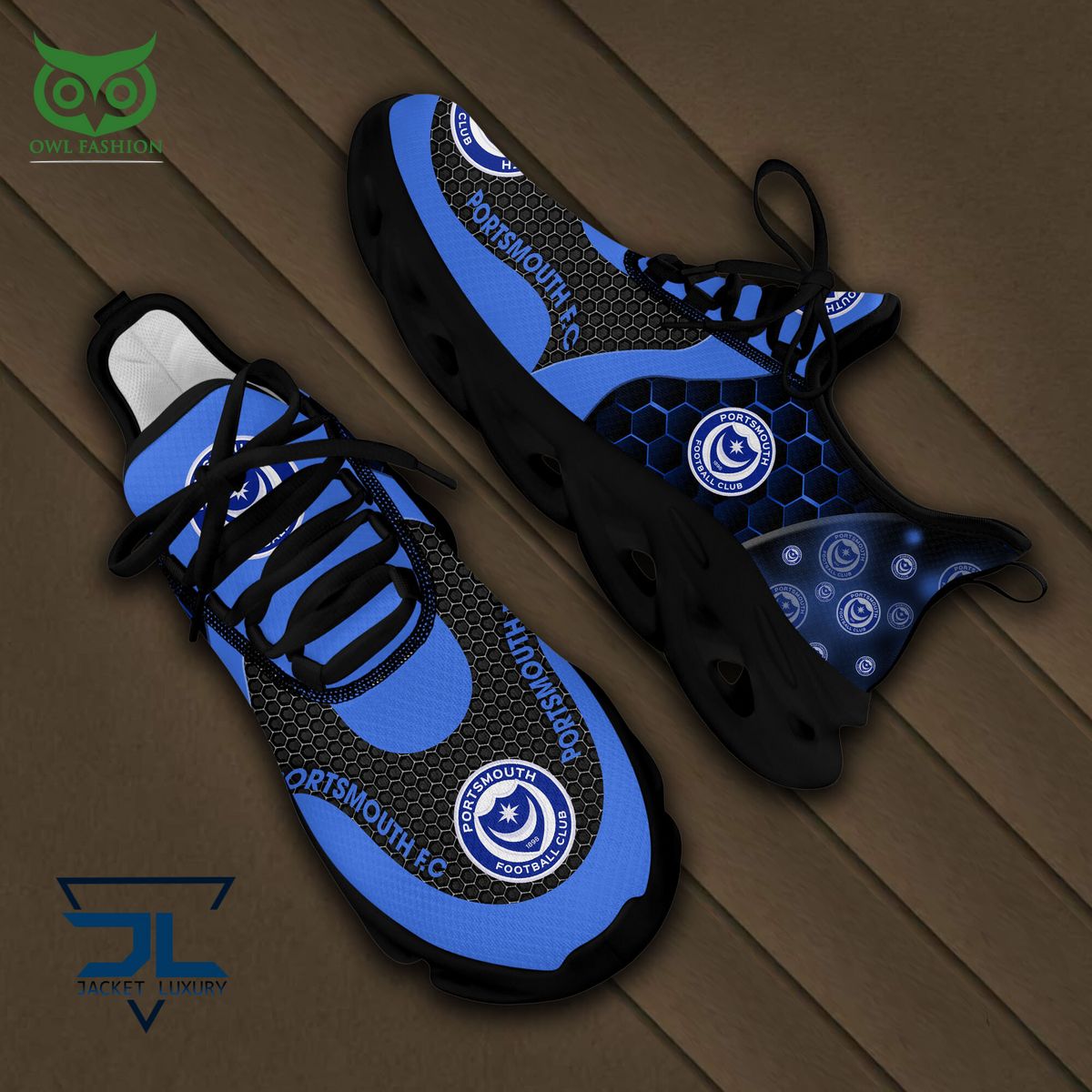 Portsmouth FC Max Soul Shoes Sneakers For Men And Women Calebmatthewhans