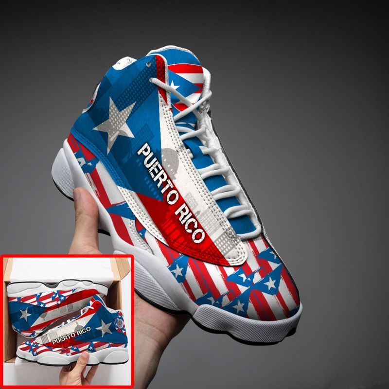 Puerto Rico AJ13 Sneakers Shoes For Men And Women Calebmatthewhans