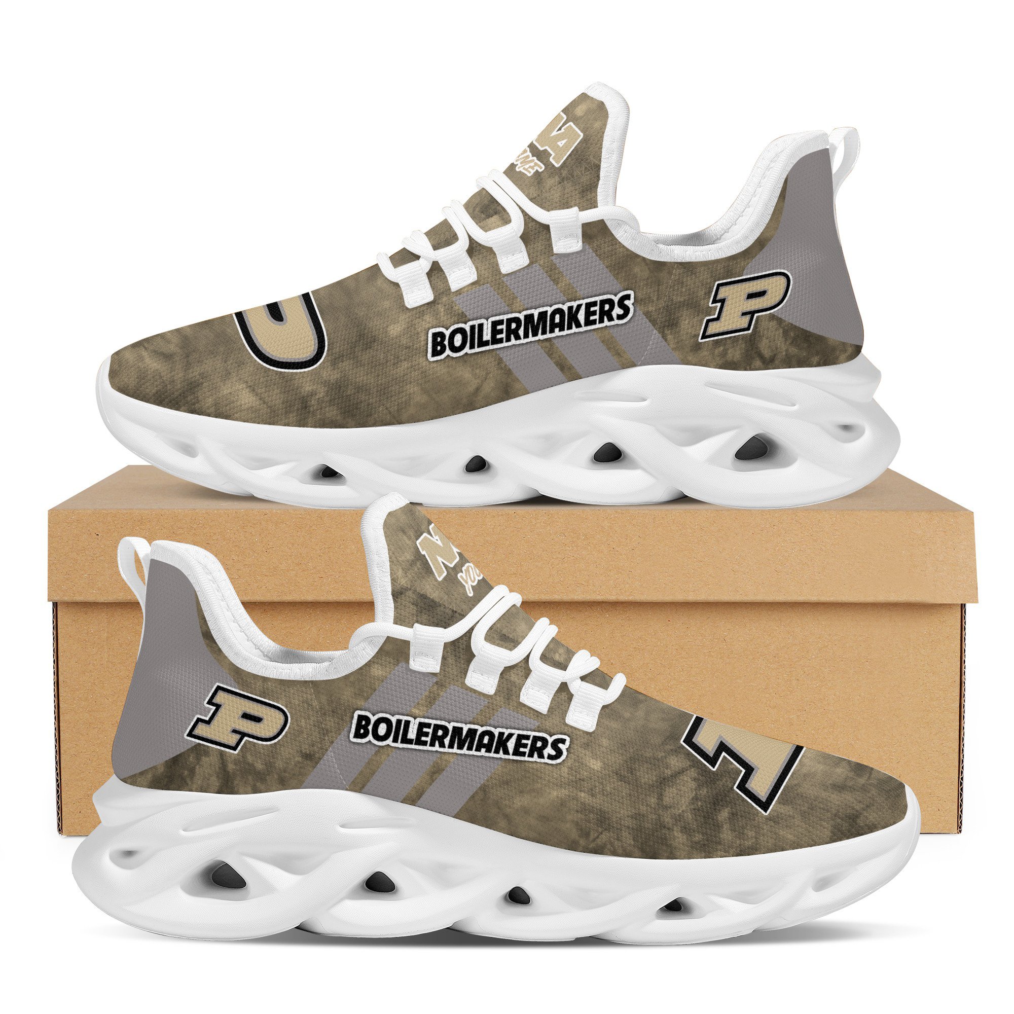 Purdue Boilermakers Max Soul Shoes Sneakers For Men And Women Calebmatthewhans