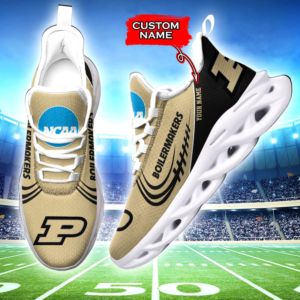 Purdue Boilermakers NCAA Max Soul Shoes Sneakers For Men And Women Calebmatthewhans