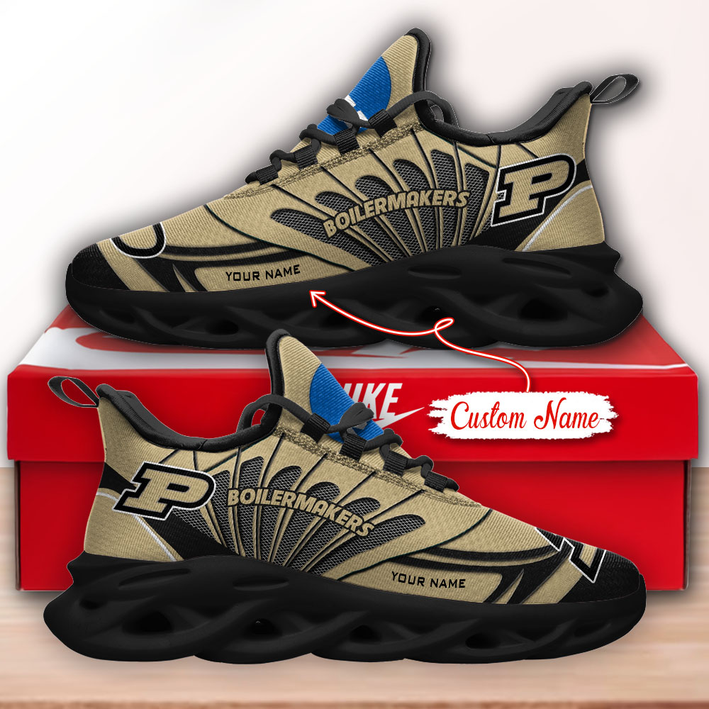 Purdue Boilermakers NCAA Max Soul Shoes Sneakers For Men And Women Calebmatthewhans