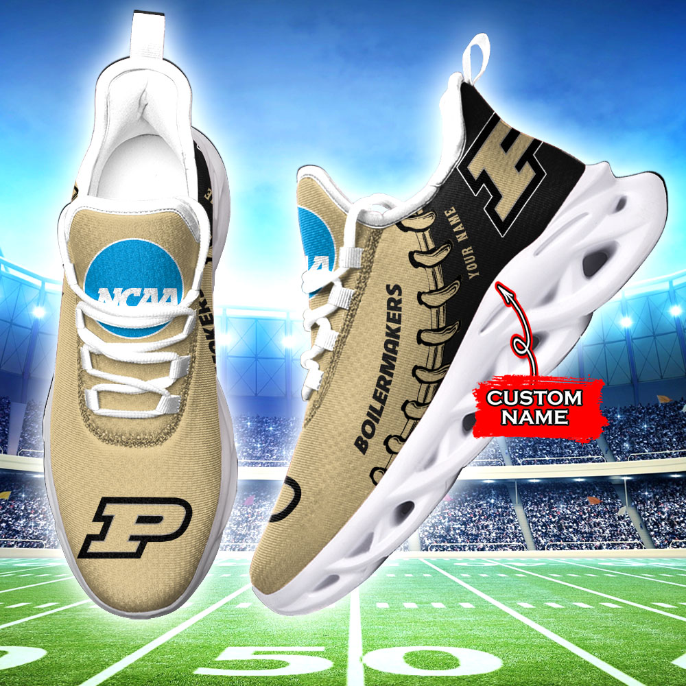 Purdue Boilermakers NCAA Max Soul Shoes Sneakers For Men And Women Calebmatthewhans