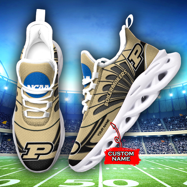 Purdue Boilermakers NCAA Max Soul Shoes Sneakers For Men And Women Calebmatthewhans