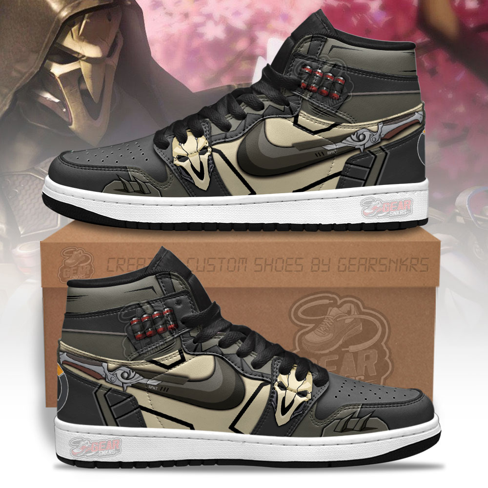 Reaper Overwatch AJ1 High Sneakers Shoes For Men And Women Calebmatthewhans