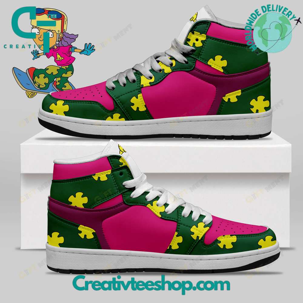 Reggie Rocket AJ1 High Sneakers Shoes For Men And Women Calebmatthewhans