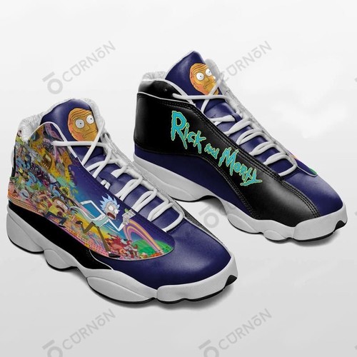 Rick and Morty AJ13 Sneakers Shoes For Men And Women Calebmatthewhans
