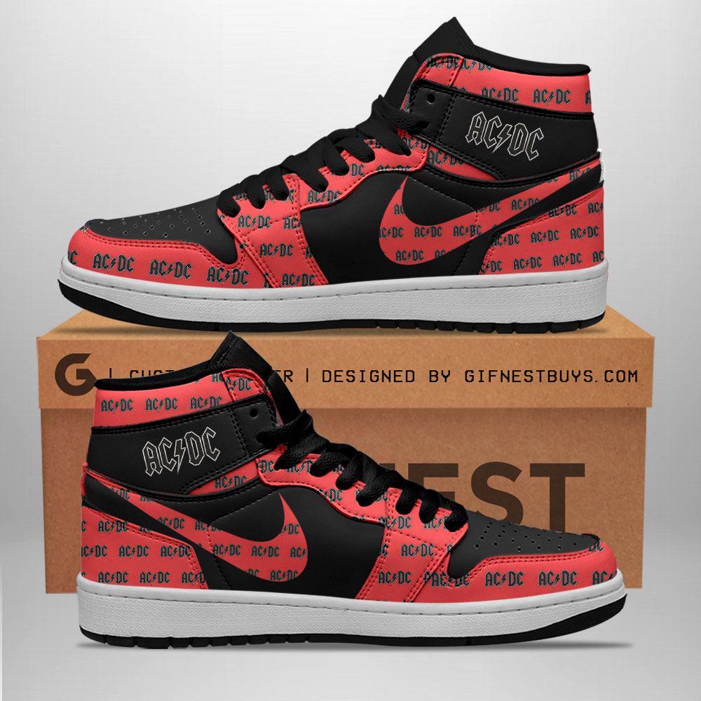Rock Music AJ1 High Sneakers Shoes For Men And Women Calebmatthewhans