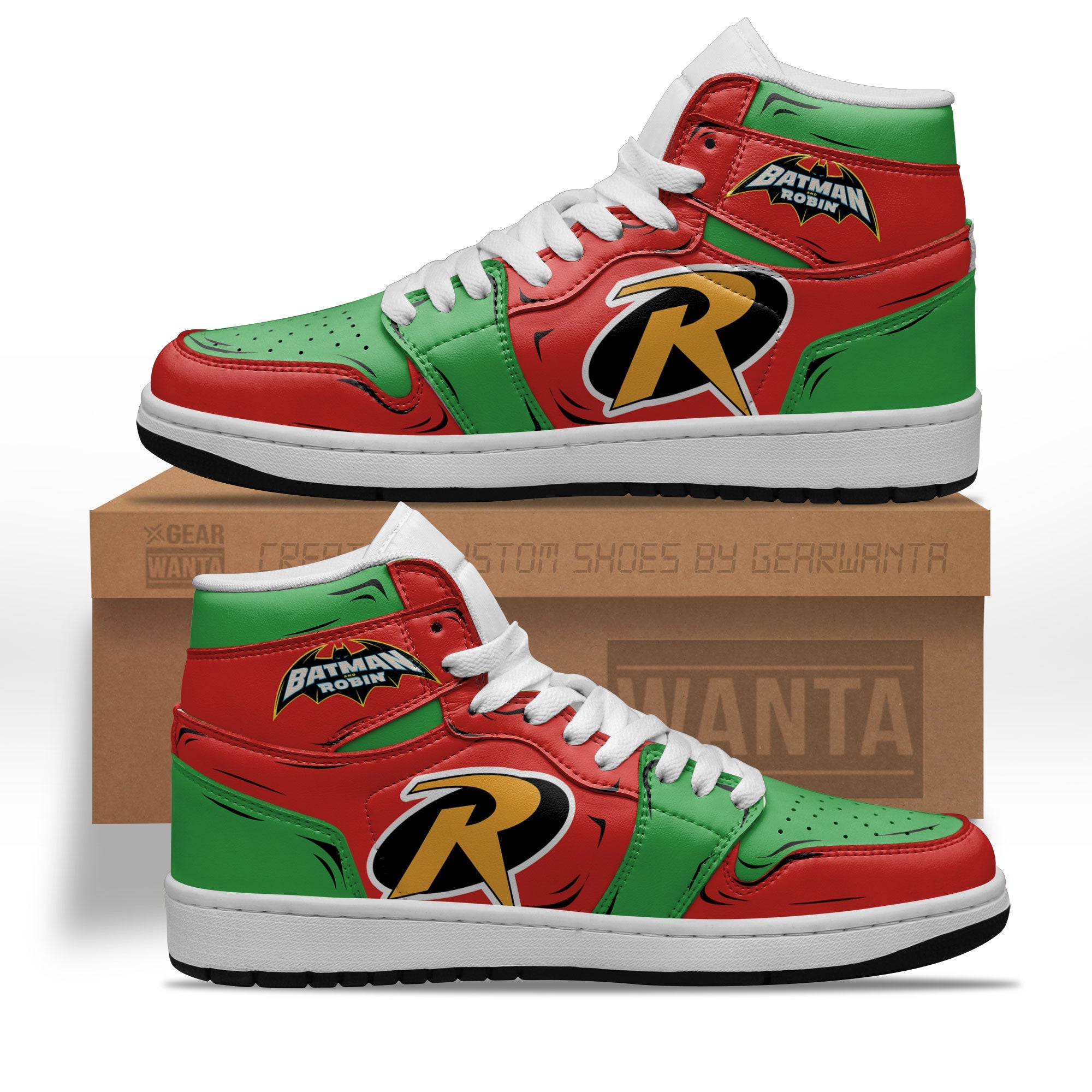 Roobin AJ1 High Sneakers Shoes For Men And Women Calebmatthewhans