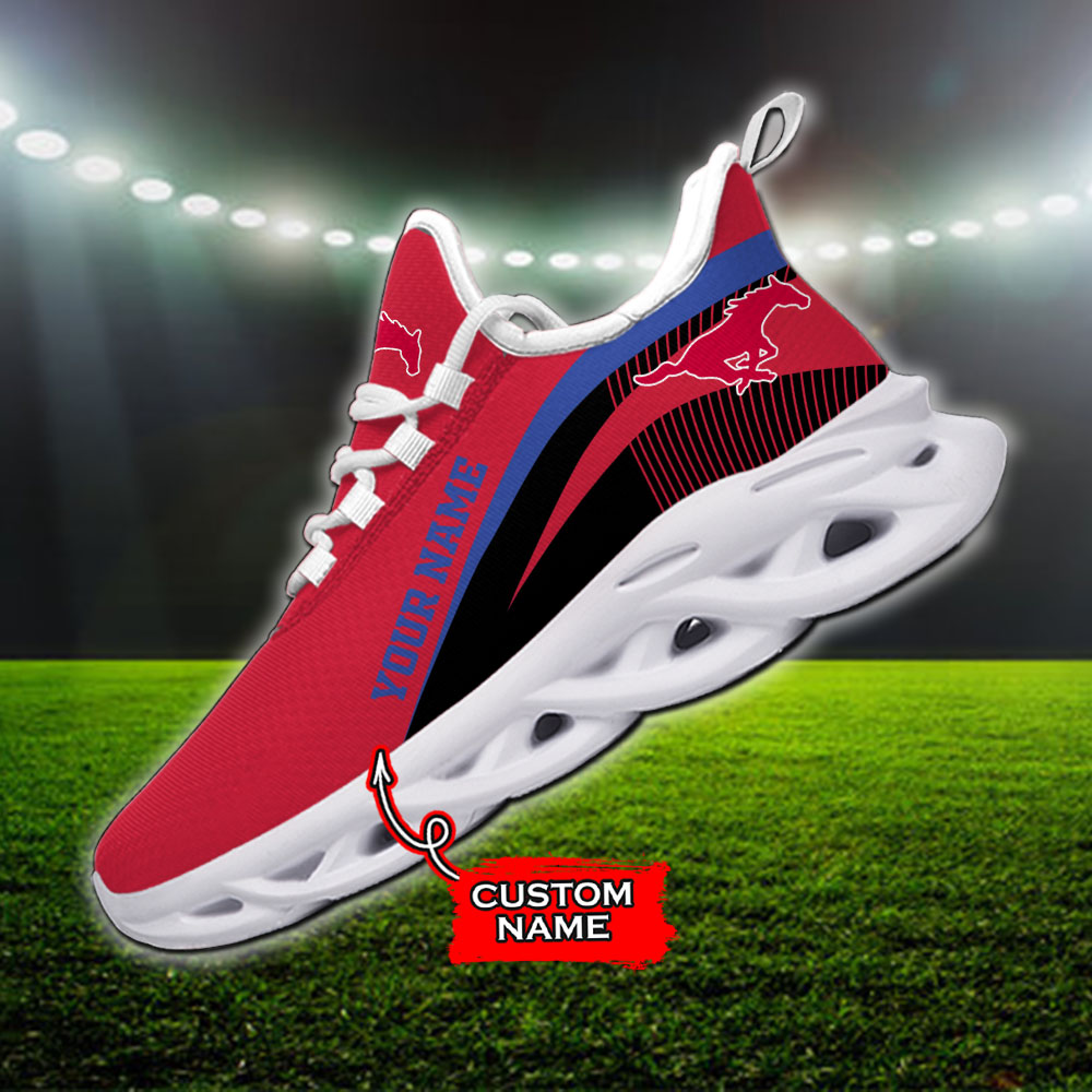 SMU Mustangs NCAA Max Soul Shoes Sneakers For Men And Women Calebmatthewhans