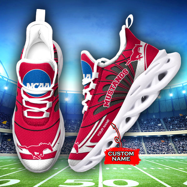 SMU Mustangs NCAA Max Soul Shoes Sneakers For Men And Women Calebmatthewhans