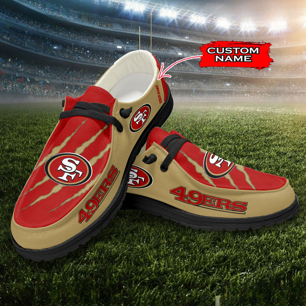 San Francisco 49ers Hey Dude Shoes For Men And Women Calebmatthewhans
