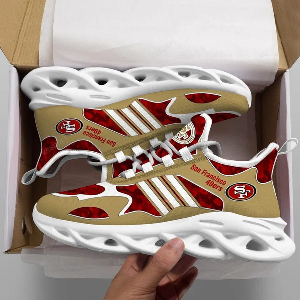 San Francisco 49ers Max Soul Shoes Sneakers For Men And Women Calebmatthewhans