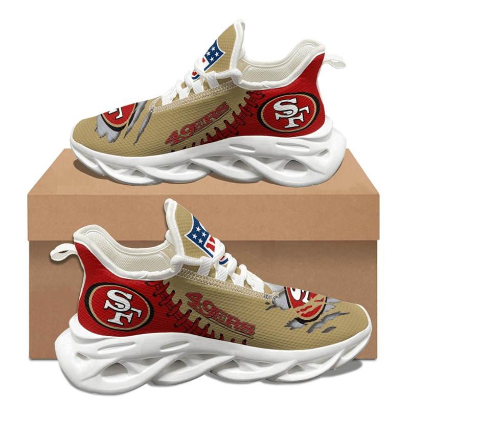 San Francisco 49ers Max Soul Shoes Sneakers For Men And Women Calebmatthewhans