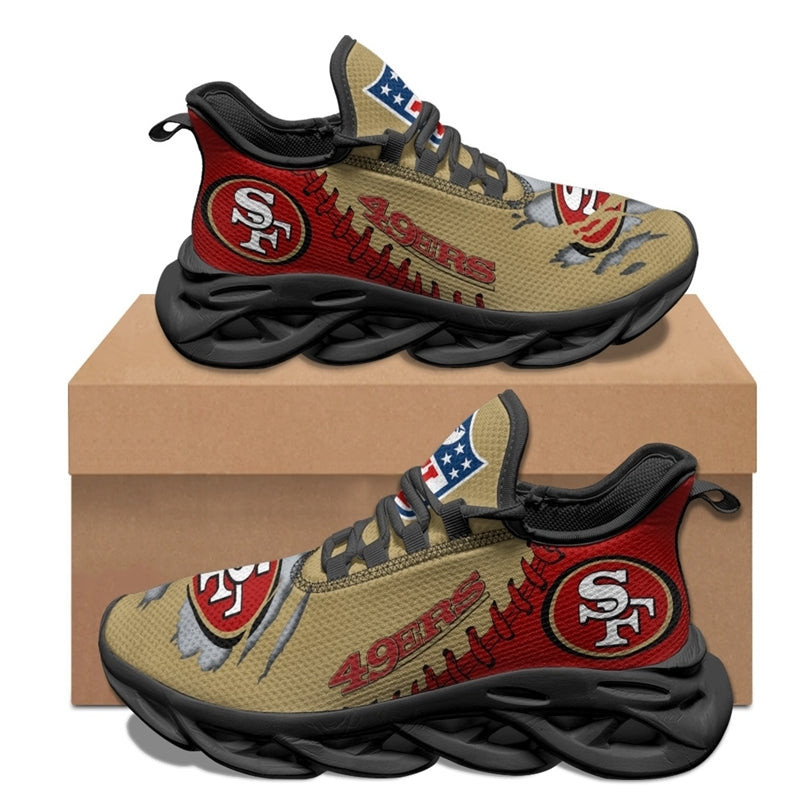 San Francisco 49ers Max Soul Shoes Sneakers For Men And Women Calebmatthewhans